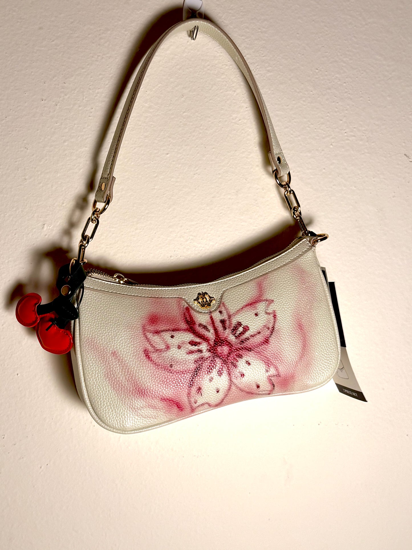 “Cherry Lotus” Handbag